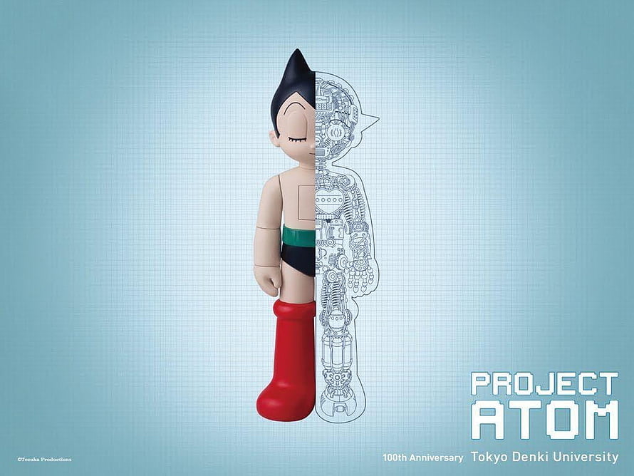 Astro Boy Project Atom 100th Anniversary Tokyo Denki University Concept Art HD wallpaper