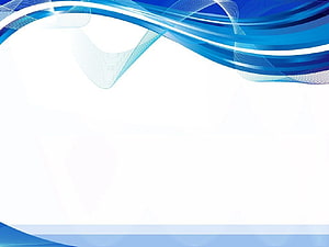 Abstract Blue Wave Design with Flowing Lines on White Background HD wallpaper
