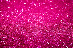 Vibrant Neon Pink Glitter Texture with Sparkling Bokeh Light Effects HD wallpaper