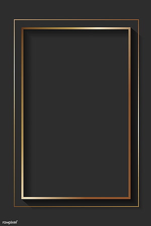 Elegant Black and Gold Geometric Frame Template for Premium Design Layouts HD phone wallpaper