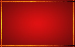 Solid Red Background with Textured Gold Border Frame for Chinese Cultural Design HD wallpaper