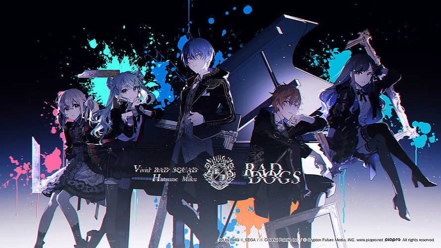 Project Sekai Colorful Stage feat. Hatsune Miku Vivid BAD SQUAD and RAD WIXX anime character group art HD wallpaper