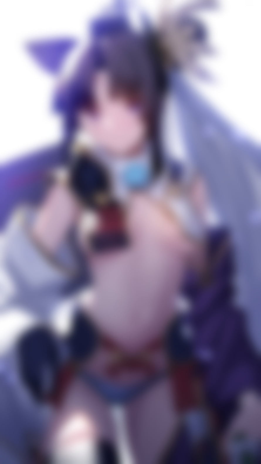 Ushiwakamaru Character Art from Fate Grand Order Fantasy Anime Illustration HD phone wallpaper