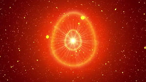 Brahma Kumaris Meditation Experience with Radiant Cosmic Light and Starry Background HD wallpaper