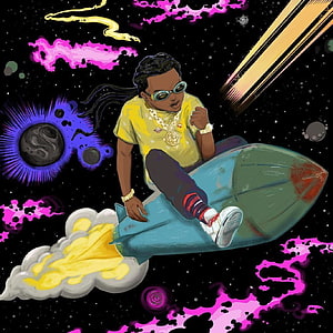 Takeoff The Last Rocket Album Cover Artwork HD phone wallpaper