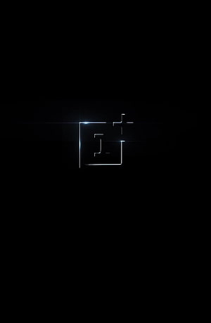 OnePlus Carbon Minimalist Logo on Black Background HD phone wallpaper