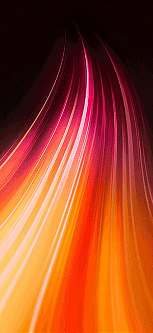 Vibrant Abstract Light Streaks in Warm Orange and Pink Tones on Dark Background HD phone wallpaper