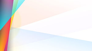 Minimalist Geometric Abstract Background with Soft Pastel Gradients and Colorful Diagonal Shapes HD wallpaper