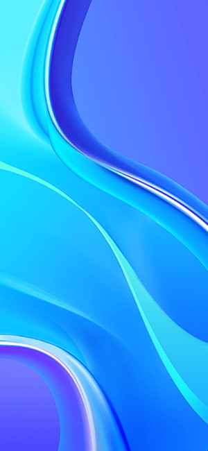 Sleek Blue Abstract Wave Design with Smooth Curves and Gradient Flow HD phone wallpaper