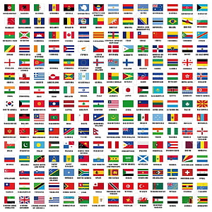 Complete Collection of National Flags From Every Country Around the World HD phone wallpaper