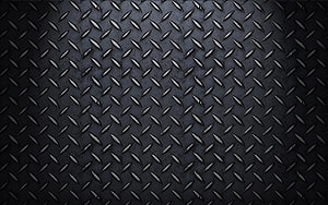 Dark Industrial Diamond Plate Steel Texture with Metallic Highlights HD wallpaper