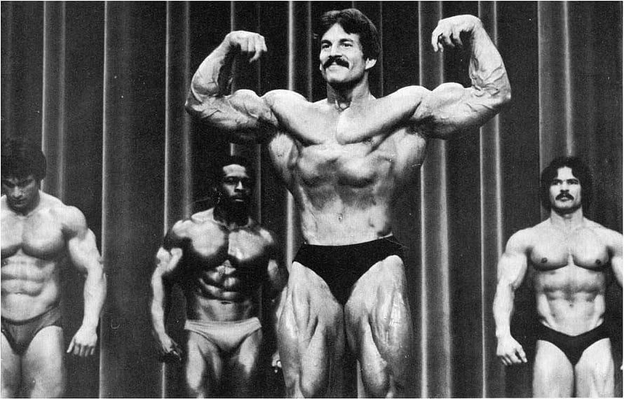 Mike Mentzer Vintage Bodybuilding Competition Stage Pose HD wallpaper
