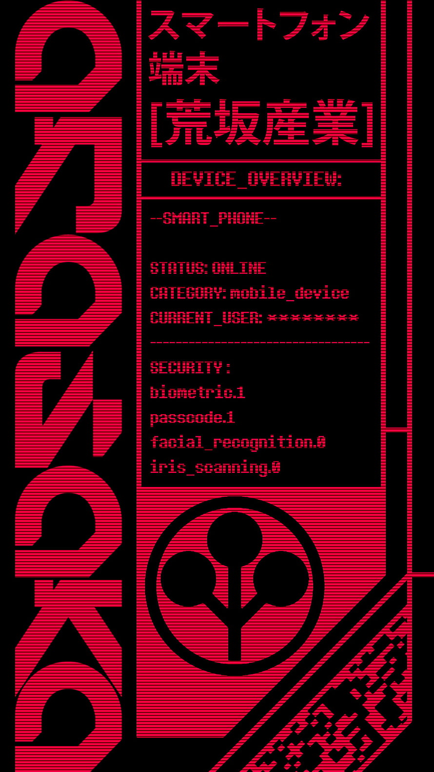 Cyberpunk 2077 Arasaka Smartphone Interface AMOLED Lockscreen Design HD phone wallpaper