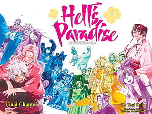 Hell's Paradise Jigokuraku Final Chapter Character Ensemble Illustration HD wallpaper