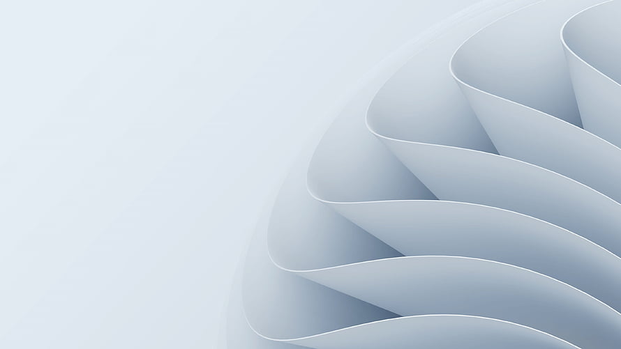 Windows 11 Light Mode Abstract Wave Wallpaper HD wallpaper