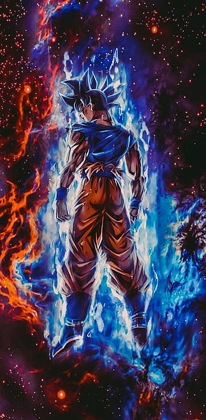 Goku Ultra Instinct Dragon Ball Z Anime Character Artwork HD phone wallpaper
