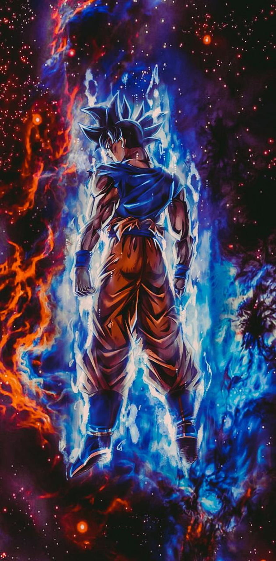 Goku Ultra Instinct Dragon Ball Z Anime Character Artwork HD phone wallpaper