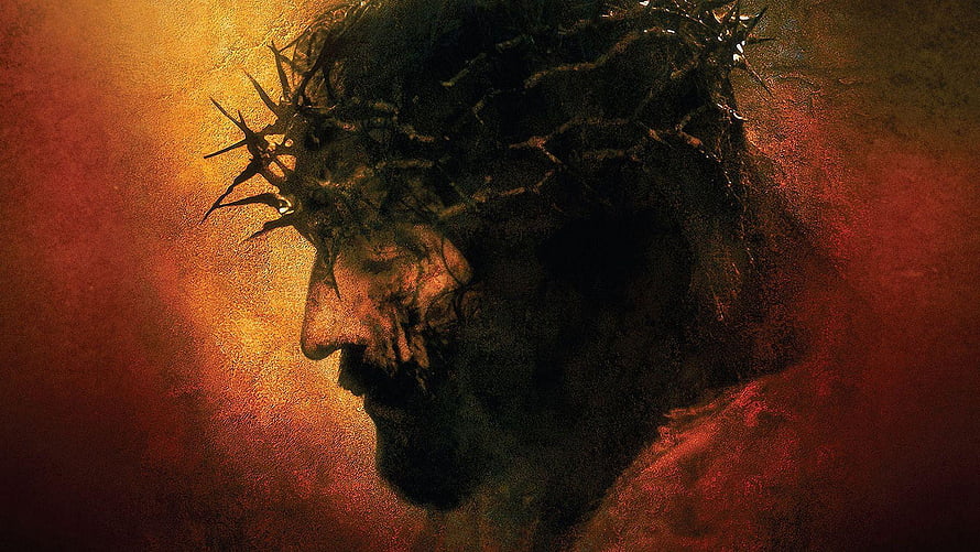 The Passion of the Christ Crown of Thorns Profile Portrait HD wallpaper