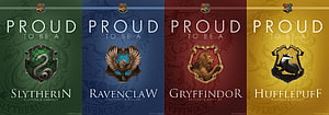 Harry Potter Hogwarts Houses Slytherin Ravenclaw Gryffindor Hufflepuff Crests HD wallpaper