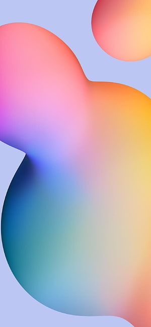 Samsung Galaxy Tab S6 Lite Abstract Gradient Wallpaper HD phone wallpaper