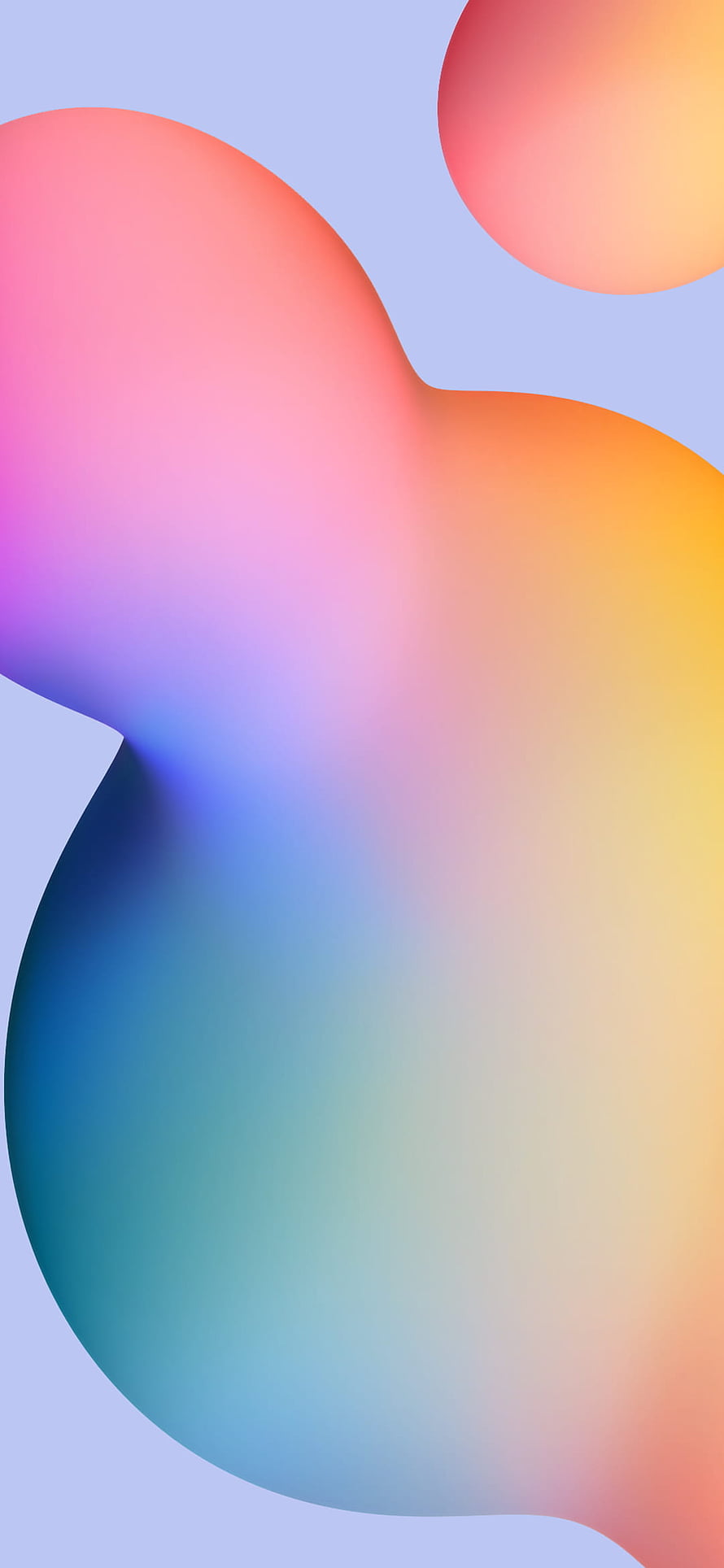 Samsung Galaxy Tab S6 Lite Abstract Gradient Wallpaper HD phone wallpaper