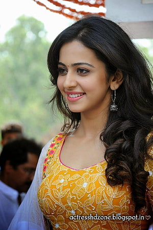 Samantha in Traditional Yellow Embroidered Outfit with Long Wavy Hair HD phone wallpaper