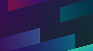 Dark Abstract Geometric Shapes with Vibrant Color Gradients HD wallpaper