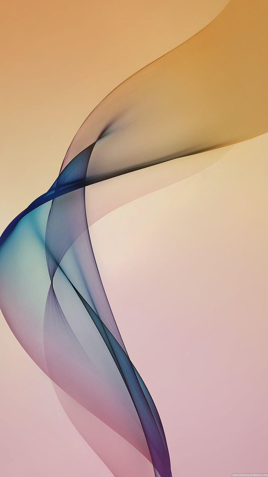Samsung Galaxy J7 Prime Abstract Flowing Ribbon Wallpaper HD phone wallpaper