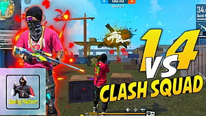 Clash Squad 1v4 Gameplay Showdown With Colorful Skins And Sniper Action HD wallpaper