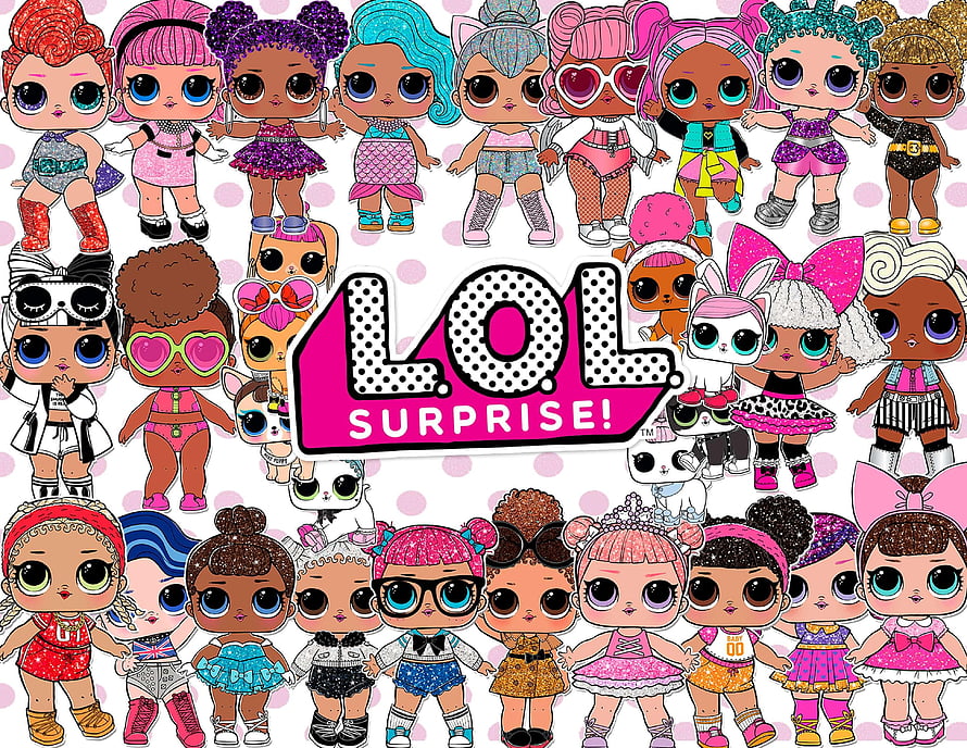 L.O.L. Surprise Doll Collection with Sugar Queen and Diverse Character Lineup HD wallpaper