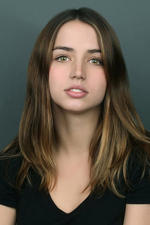 Ana De Armas Studio Portrait With Long Brown Hair And Black Top HD phone wallpaper