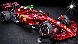 Ferrari Formula 1 Race Car with Shell and Mission Winnow Sponsorship on Dark Track HD wallpaper