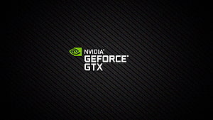 NVIDIA GeForce GTX Logo on Dark Diagonal Grid Background HD wallpaper