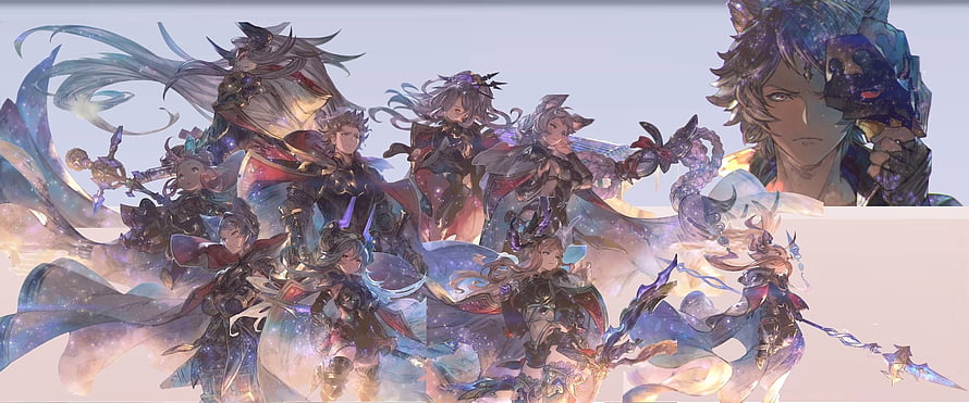 Granblue Fantasy Eternals Anniversary Event Character Lineup Artwork HD wallpaper