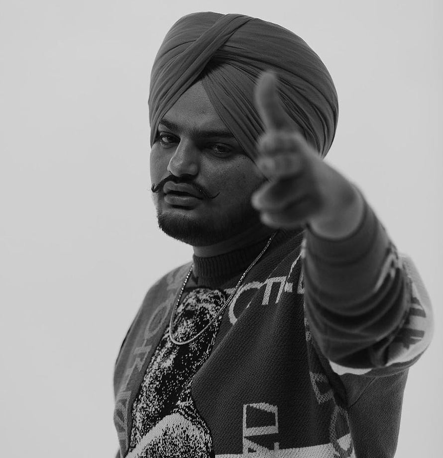 Sidhu Moose Wala Portrait Wearing Turban and Graphic Sweater HD phone wallpaper