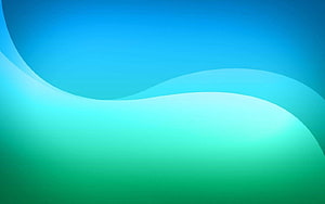 Abstract Blue and Green Gradient Wave Background HD wallpaper