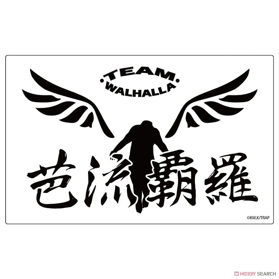 Tokyo Revengers Team Walhalla Winged Silhouette Logo Design HD phone wallpaper