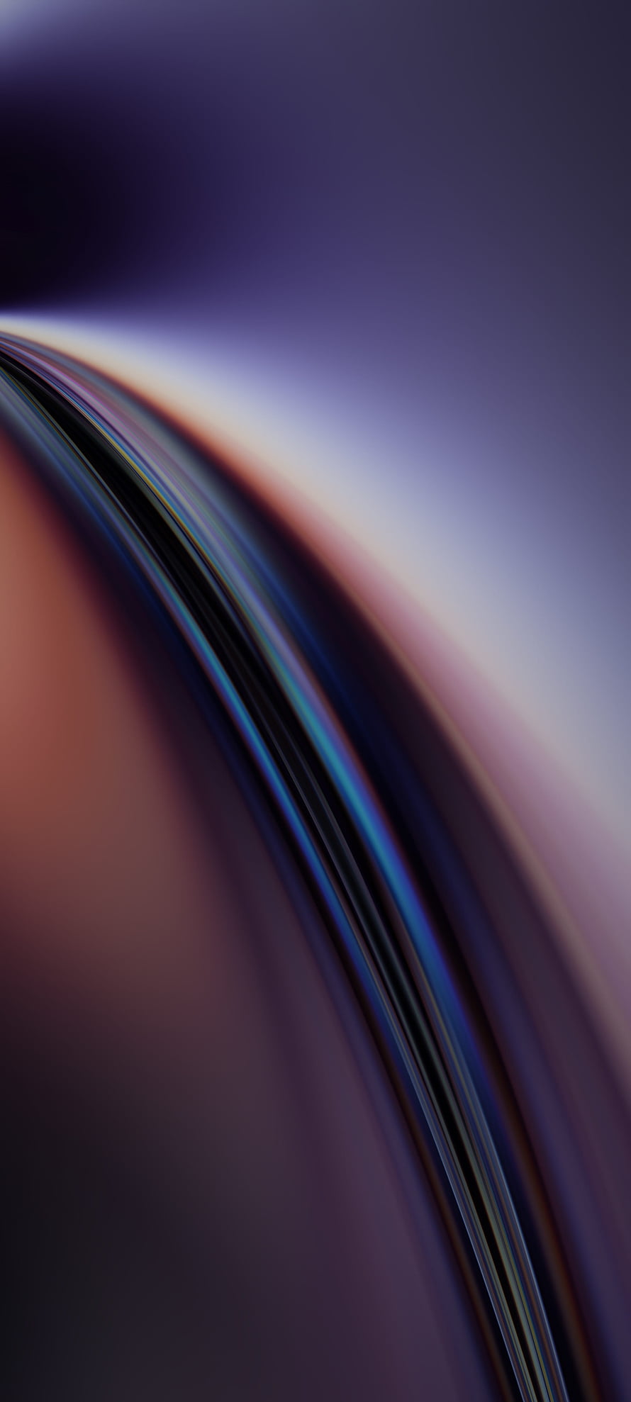OnePlus Nord CE 5G Abstract Gradient Wallpaper with Flowing Curves and Soft Purple Tones HD phone wallpaper