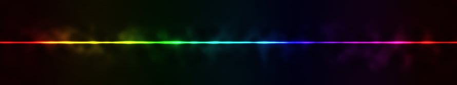Vibrant RGB Spectrum Light Trail on Dark Background HD wallpaper