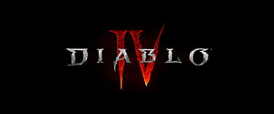 Diablo IV Official Logo with Glowing Red Roman Numeral on Black Background, : diablo 4, Diablo, diablo iv 3440x1440 HD wallpaper