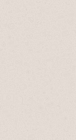 Minimalist Beige Doodle Pattern Wallpaper with Cute Line Art Icons HD phone wallpaper