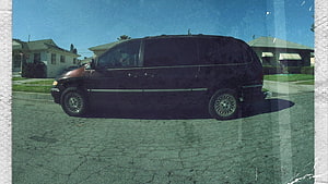 Kendrick Lamar Good Kid M.A.A.D. City Album Artwork Featuring Black Minivan HD wallpaper