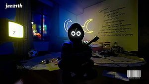 BoyWithUke Toxic Album Artwork Dark Bedroom Illustration HD wallpaper