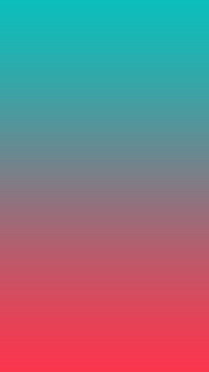 Smooth Teal to Coral Gradient Background for Mobile Devices HD phone wallpaper