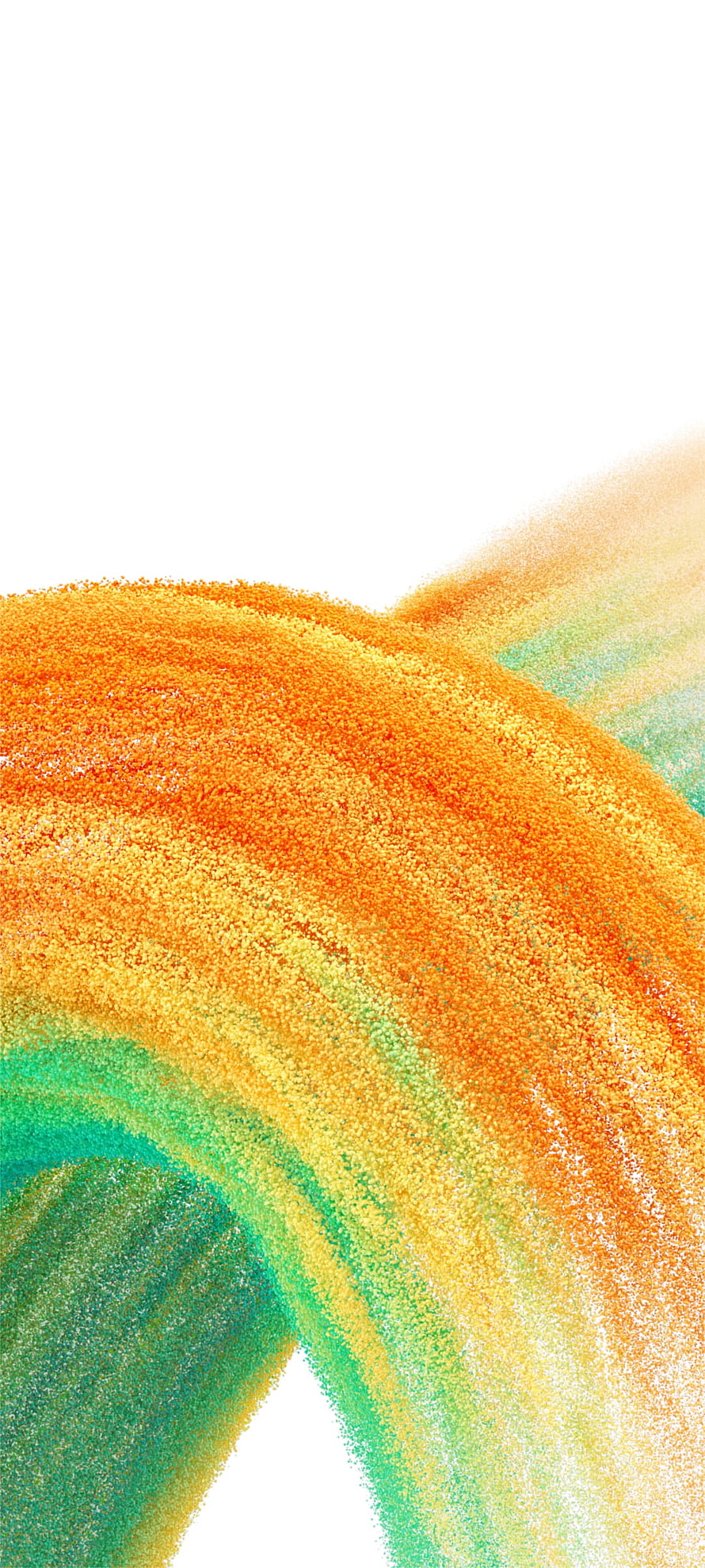 Samsung Galaxy A33 5G Abstract Gradient Wallpaper with Orange and Green Grainy Texture HD phone wallpaper