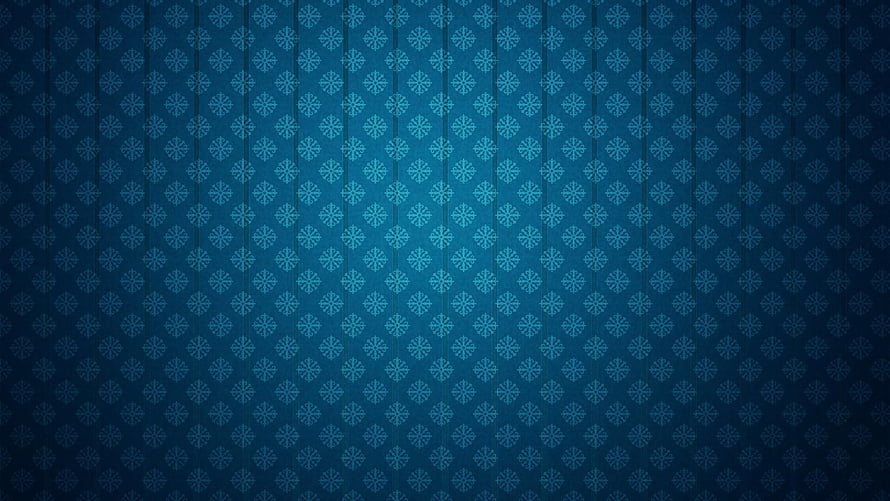 Dark Blue Islamic Geometric Pattern with Snowflake Motifs and Vertical Gradient HD wallpaper