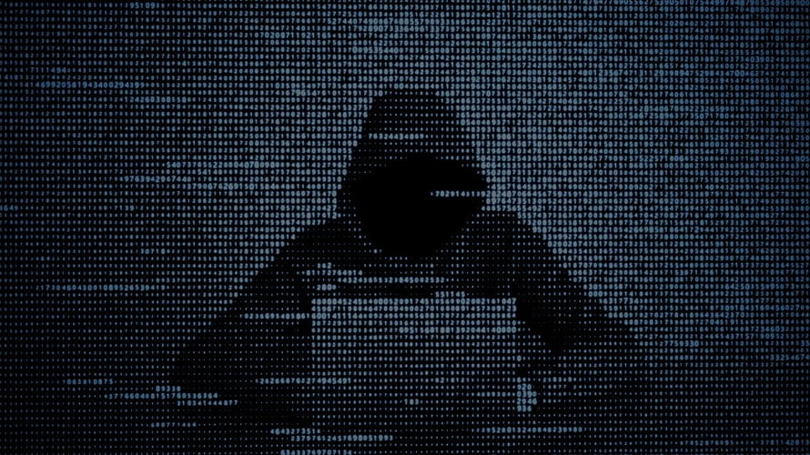 Dark Cybersecurity Theme with Digital Code Matrix and Abstract Data Visualization HD wallpaper