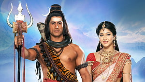 Devon Ke Dev Mahadev Season 15 Shiva And Parvati Divine Portrait HD wallpaper