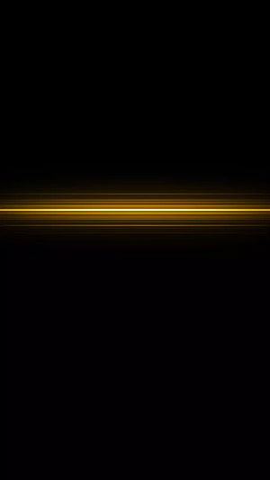 Minimalist Golden Light Streak on Black Background HD phone wallpaper