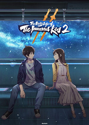 The Daily Life of the Immortal King 2 Anime Poster with Couple on Train HD phone wallpaper
